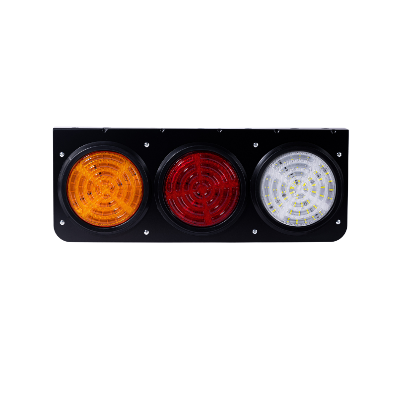 Tri-Color LED Rear Combination Lamp for CIMC-Type Trailer