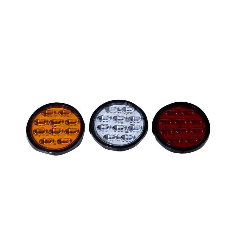 Heavy-Duty Three-Proof Round LED Single Lamp for Universal Trailer