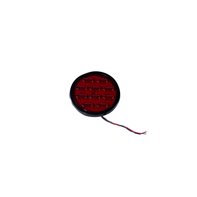 Heavy-Duty Three-Proof Round LED Single Lamp for Universal Trailer