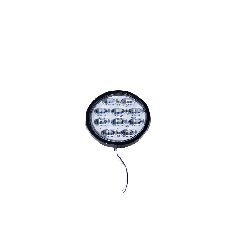 Heavy-Duty Three-Proof Round LED Single Lamp for Universal Trailer