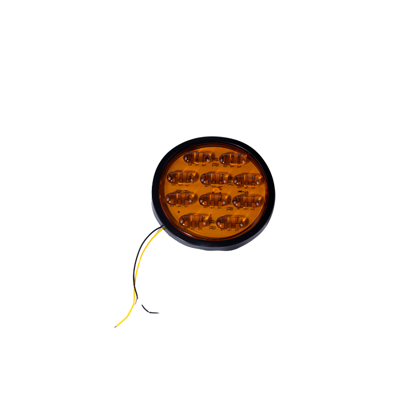 Heavy-Duty Three-Proof Round LED Single Lamp for Universal Trailer