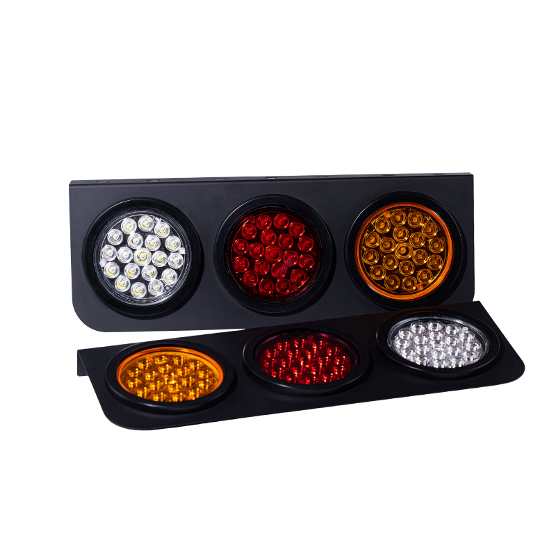 Tri-Color LED Rear Combination Lamp for Universal Trailer