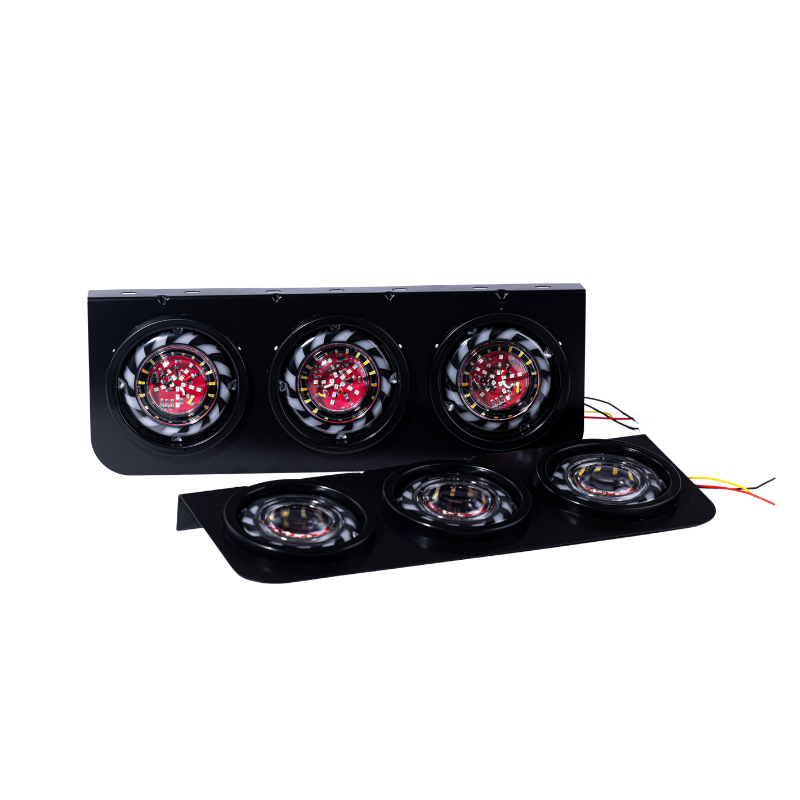 Tri-Color Red-Magic LED Rear Combination Lamp for Universal Trailer