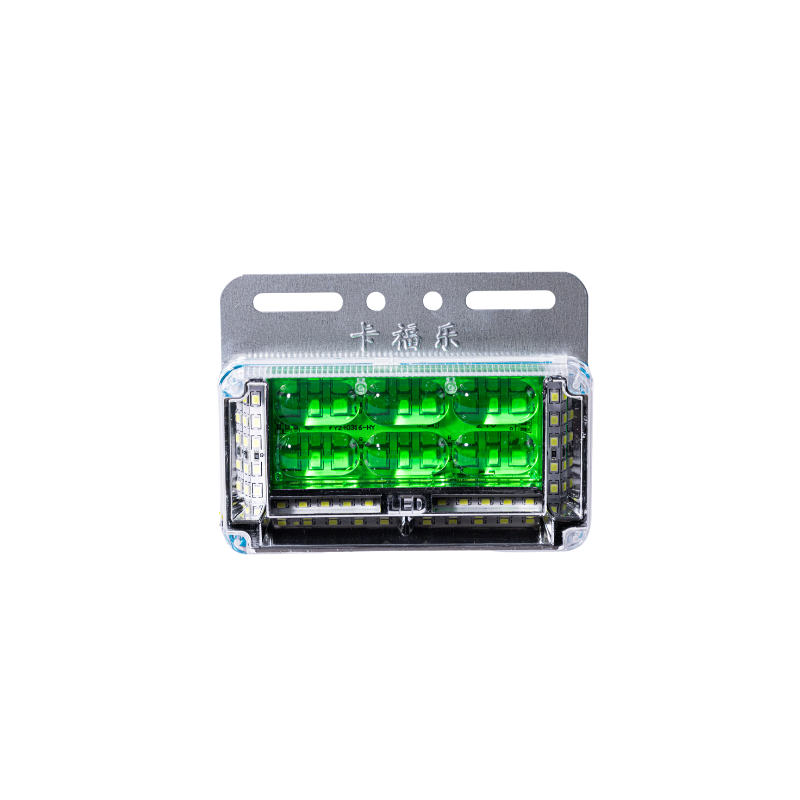 7-Row LED Side Marker Light with Ground Illumination