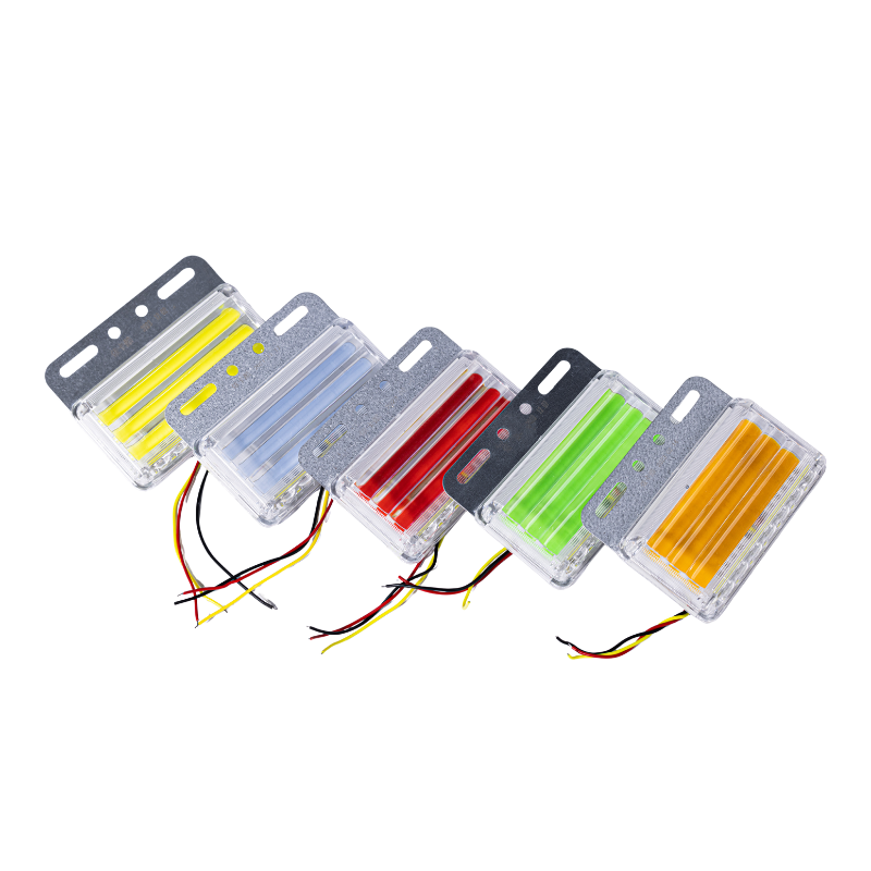 Dual-Lens COB Side Marker Light with Ground Illumination