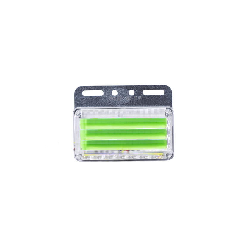 Dual-Lens COB Side Marker Light with Ground Illumination
