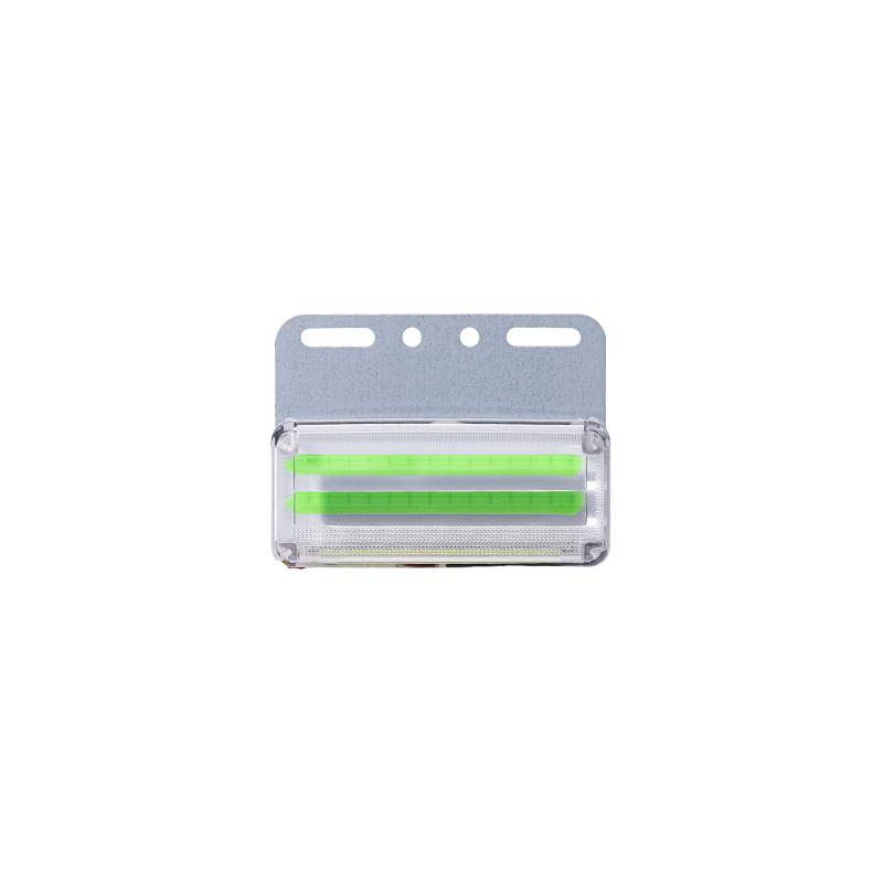 Dual-Lens COB Side Marker Light with Ground Illumination