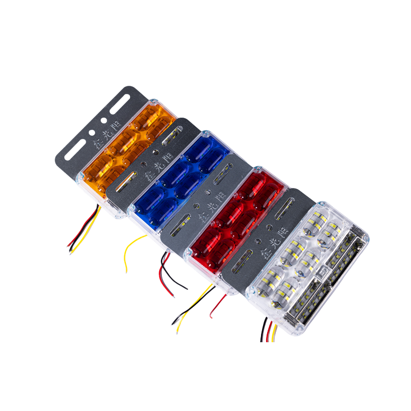 3-Row LED Side Marker Light with Ground Illumination