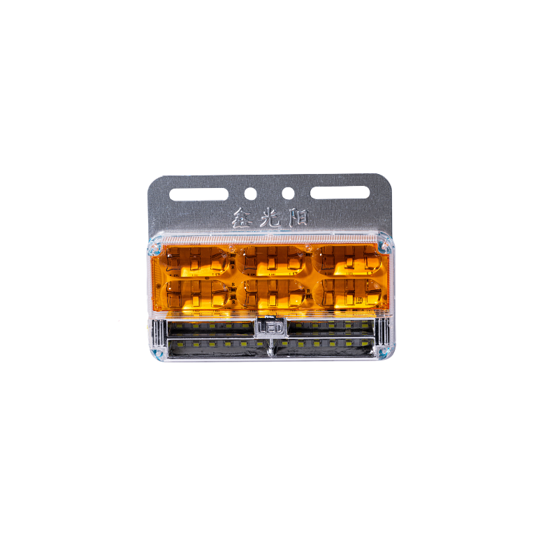 3-Row LED Side Marker Light with Ground Illumination