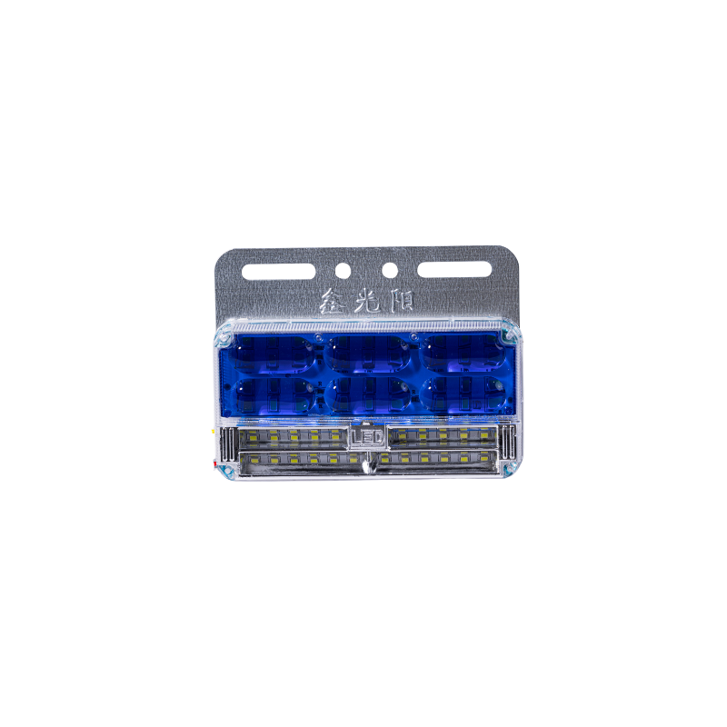 3-Row LED Side Marker Light with Ground Illumination