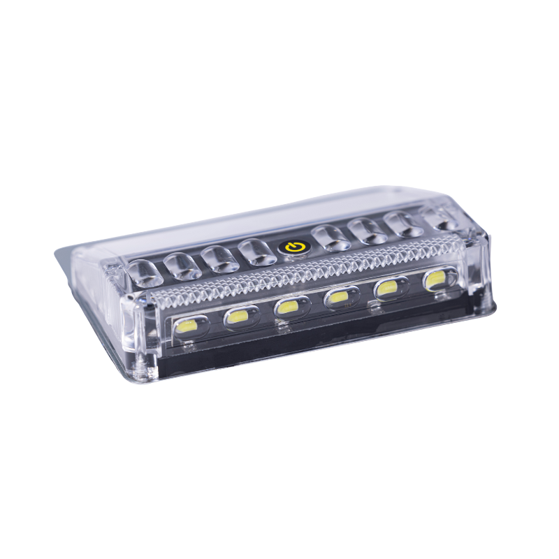 Solar LED Side Marker Light with Ground Illumination