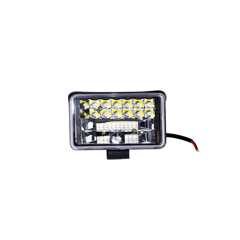 4-Inch Square LED Auxiliary Lighting Lamp
