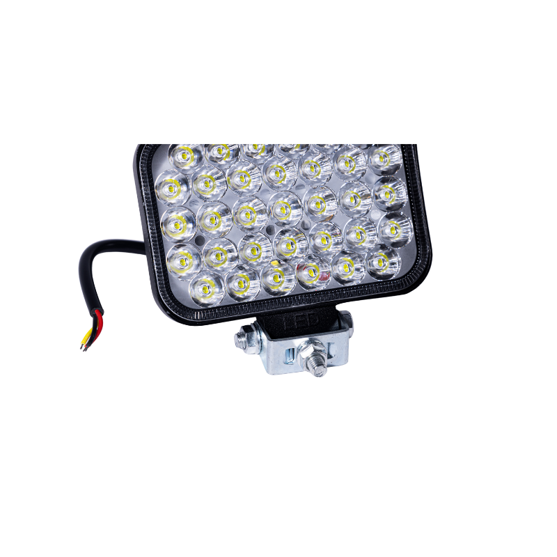 4-Inch Square High-Brightness LED Auxiliary Lighting Lamp