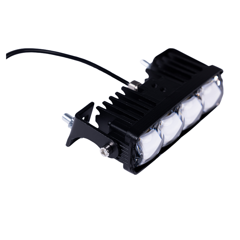 4 Large LED Beads Dual Color Auxiliary Lighting Lamp