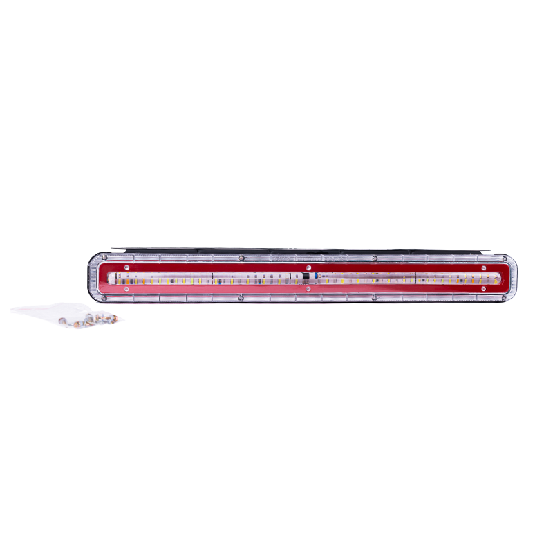 6D Lens Flow Light Guide LED Strobe Warning Light Bar