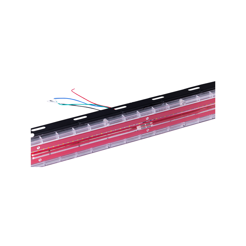 6D Lens Flow Light Guide LED Strobe Warning Light Bar