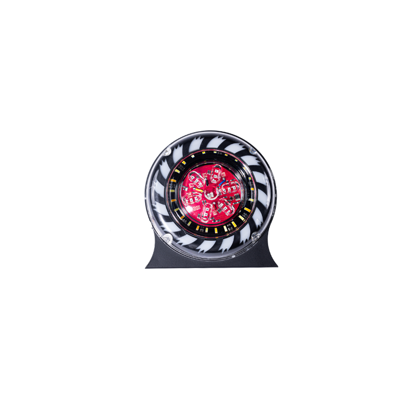 Red Magic Colorful Round LED Strobe Brake Warning Light