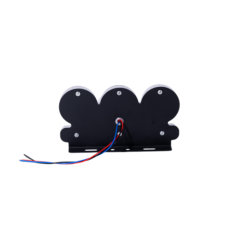 Triple Round Colorful LED Strobe Brake Warning Light