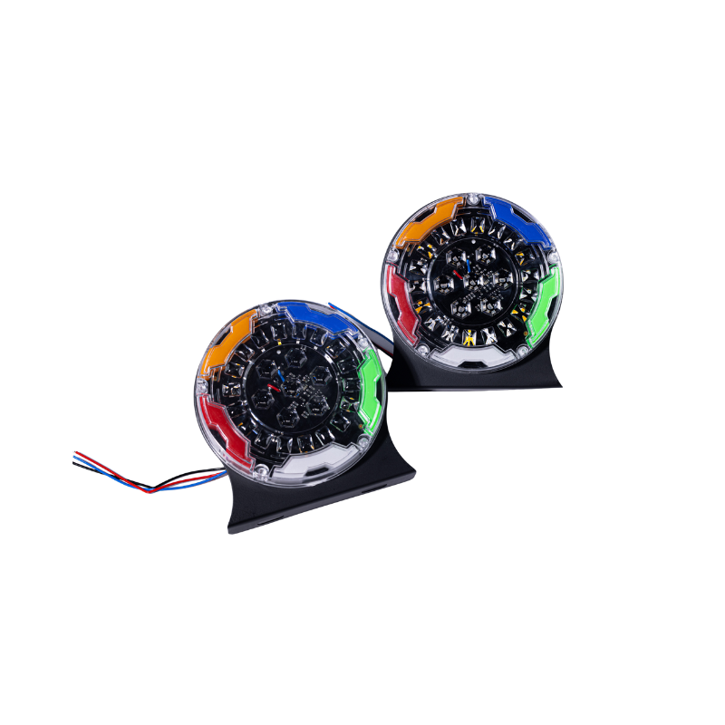 Colorful Light Guide LED Strobe Brake Warning Light