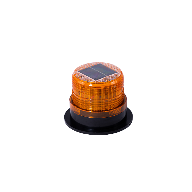 Solar LED Flashing Beacon Warning Light