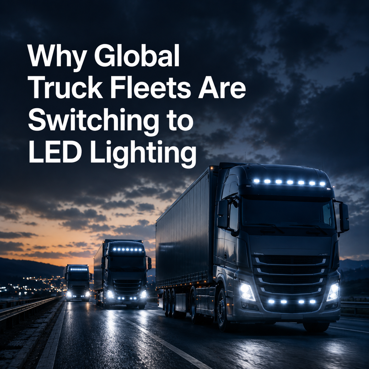 Why Global Truck Fleets Are Switching to LED Lighting